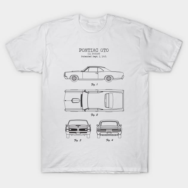 PONTIAC GTO T-Shirt by Dennson Creative